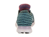 Free Rn Flyknit Blackwhite Bright Mango Running Shoe Size 8