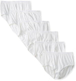 Hanes Briefs 6 Pack Size:10 Color:White
