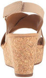 Annadel Eirwyn Wedge Sandal Sand 8 M Us