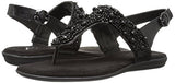 Glee Chlub Flat Sandal Black 8 M Us