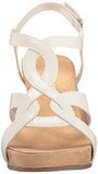 Fabuplush Wedge Sandal White 10 M Us