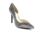 Claudette Taupe/Grey Luxe Velvet Pump