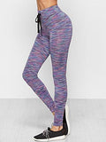 Sweatyrocks Tights Long Workout Legging Yoga Pant Large Purple
