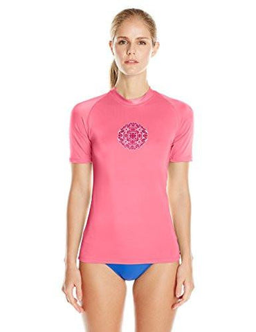 Kanu Surf Juliette Upf 50 Sun Protective Rashguards Pink Medium