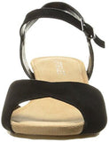 Cupcake Wedge Sandal Black Suede 7 M Us