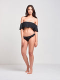 Cove Flutter Swim Top Black M Swimwear Bikini Black