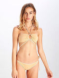 Chloe Halter Bandeau Bikini Top Nude Xs Swimwear Bikini Nude