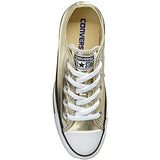 Unisex Chuck Taylor Allstar Metallic Low Top Shoes Light Goldwhiteblack 85 Bm Us 65 Dm Us
