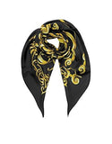 Ifo9001It0003317900 Black Silk Scarf