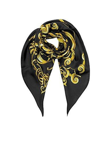 Ifo9001It0003317900 Black Silk Scarf