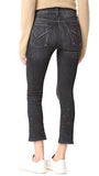 Hudson Jeans Harper High Rise Crop Baby Kick Flare, Night Star, 27