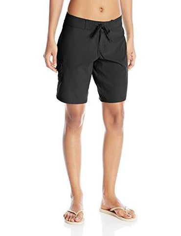 Kanu Surf Marina Solid Stretch Boardshort Black 8