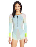 Colorblock Wetsuit, Pale Blue, S