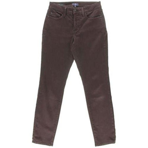 S Alina Slimming Fit Ankle Denim Leggings Brown 12