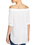 Michael Michael Kors Offtheshoulder Top White Size Xlarge