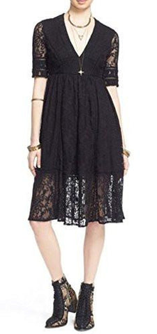 Mountain Laurel ALine Dress, 2, Black
