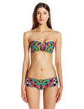Africana Molded Cup Bandeau Bikini Top Multi 4