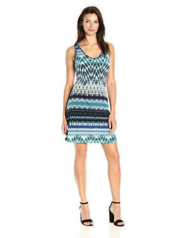 Batik Stripe Brigitte Dress, Print, M