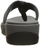 Arla Glison Flip Flop Black Heather Fabric 7 M Us