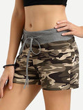 Sweatyrocks Camouflage Workout Yoga Shorts Pants Hot Shorts For Llarge