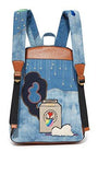 Marc Jacobs Denim Julie Biker Backpack Denim One Size