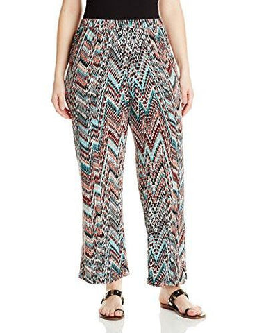 PlusSize Pant, Print, 0X