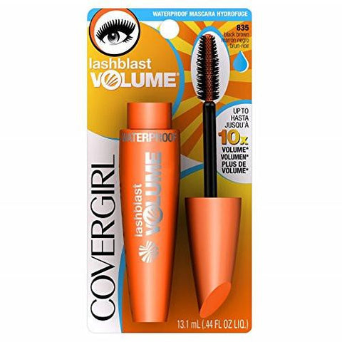 Lashblast Waterproof Mascara Black Brown 835, .44 Oz