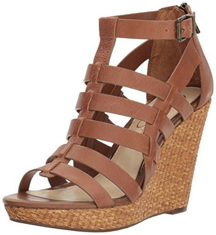 Jeyne Wedge Sandal, Burnt Umber, 11 Medium Us