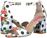 Joslyn Dress Sandal, Black/White, 7 M Us