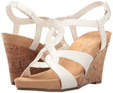 Fabuplush Wedge Sandal White 10 M Us