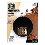 Queen Lasting Matte Pressed Powder Foundation Medium Deep, .37 Ounce