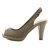 Benette Us 10 Brown Slingback Heel