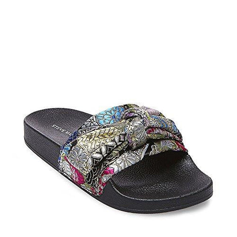 Silky Flat Sandal Floral Multi 9 M Us