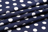 Creti Vintage Polka Dot Sleeveless Spring Garden Swing Party Picinic Evening Dress Cocktail Dress Xl