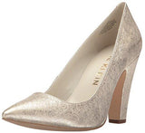 Hollyn Leather Pump Light Gold 75 M Us