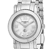 Charriol Celtic 27 Mm Mop Dial Stainless Steel Swiss Quartz Watch P28Sp28S004