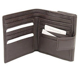 Brown Interlocking G French Leather Wallet 295352 2061