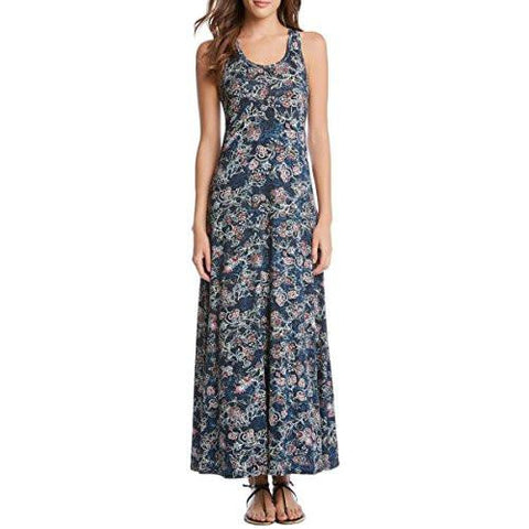 Batik Floral Tasha Maxi Dress, Print, Medium