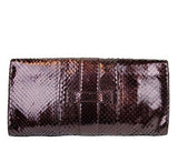 Python Clutch Bag 304719 Plum