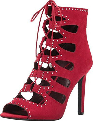 Cherries Holiday Red Lux Kid Suede Shoe