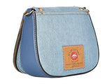 Marc Jacobs Denim Nomad Saddle Bag Denim One Size