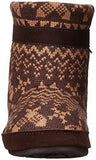 Whitecap Knit Boot Slipper, Java Snowshoe Sweater, 6 M Us