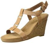 Plush Nite Wedge Sandal Nude 95 M Us