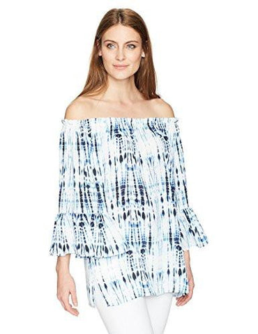 Convertible OffTheShoulder Top, Print, M