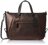 Pebbled Primrose Satchel Dkbronze Satchel