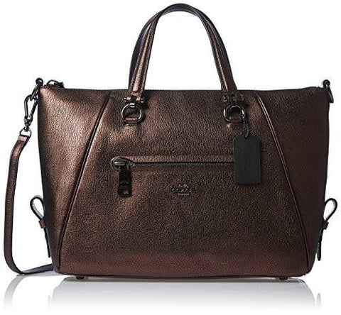 Pebbled Primrose Satchel Dkbronze Satchel