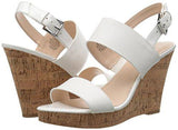 Nine West Lucini Synthetic Wedge Pump Whitewhite 10 M Us