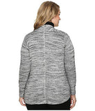 Plus Plus Size Drape Cardigan Light Gray Sweater 3X Us 20W