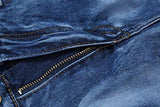 Vicvik Knee Casual Stylish Hip Hop Skinny Denim Ripped Boyfriend Jeans Xl