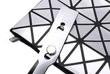 Fashion Bag Casual Tote Fold Handbag Laser Geometric Designer Handbags Ladies Shoulder Bag High Quality Silver Color
